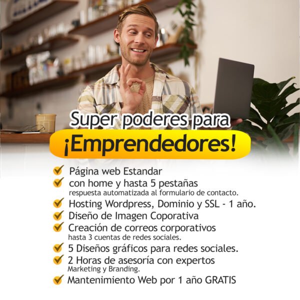 Pack Emprendedor - Super poderes con publicita